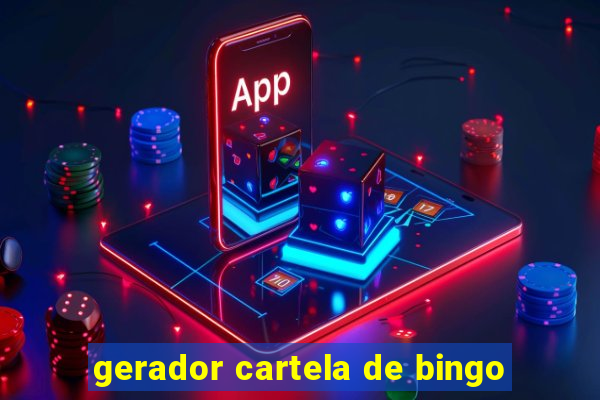 gerador cartela de bingo